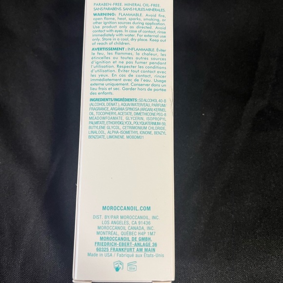 NIB 3 piece Moroccan Oil Fragrance Mist, scented candle and brush keychain . - Picture 4 of 8